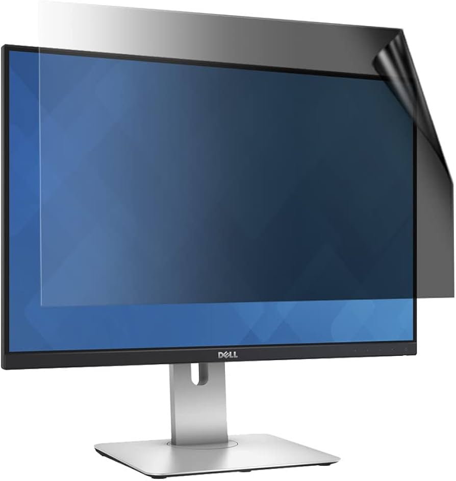 celicious Privacy Lite 2-Way Anti-Glare Anti-Spy Filter Screen Protector Film Compatible with Dell UltraSharp Monitor 24 U2415